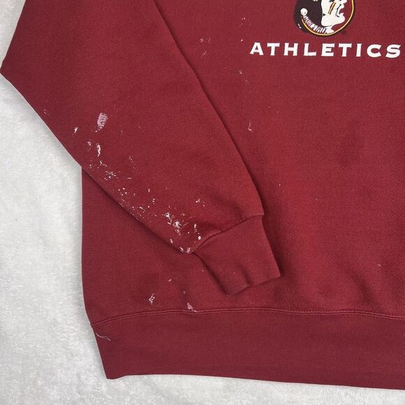90s Florida State Indians Sweat Shirt L Men‎ Football Sweater Crewneck NCAA - Picture 5 of 10